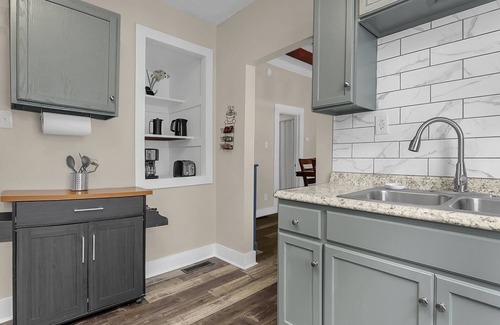 Franklin Park House | Stylish 2BR Getaway, Steps from Franklin Park & Trolley District