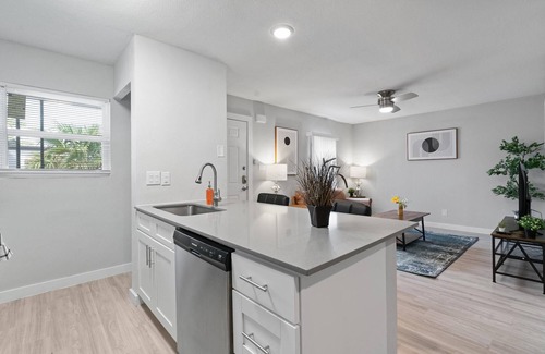 North University Apartment | Convenient 2BR Retreat Near UT with Pool & Breakfast