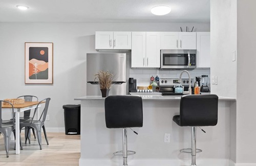 North University Apartment | Convenient 2BR Retreat Near UT with Pool & Breakfast