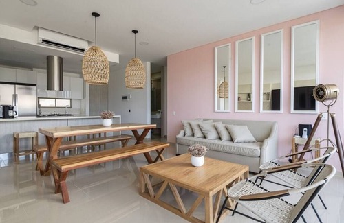 Pozos Colorados Apartment | Modern Beachfront Apartment with Spa and Family Amenities