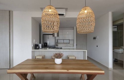 Pozos Colorados Apartment | Modern Beachfront Apartment with Spa and Family Amenities