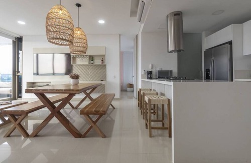 Pozos Colorados Apartment | Modern Beachfront Apartment with Spa and Family Amenities