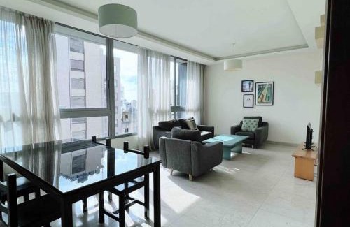 Sodeco Apartment | Modern 3BR Apartment by Hotel Dieu with Kitchen Access