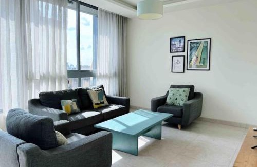 Sodeco Apartment | Modern 3BR Apartment by Hotel Dieu with Kitchen Access