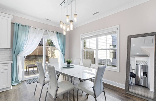 Sharonbrook House | Modern 4 BR/2.5 Bath Retreat Steps from Light Rail