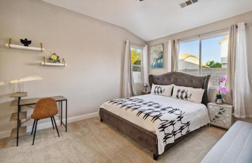 Palmdale House | Modern 4BR Oasis with Fireplace & Family-Friendly Amenities