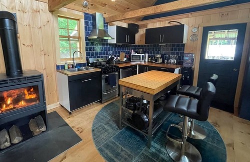 Boonville Cabin | Pet-Friendly Modern Adirondack Cabin on 58 Private Acres
