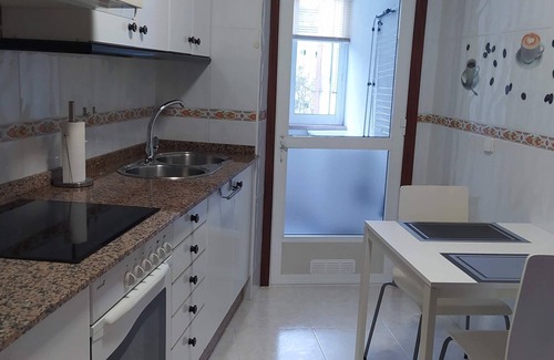 Pontevedra Apartment | Bright 2-Room Retreat with Pool & Ocean Views in Pontevedra
