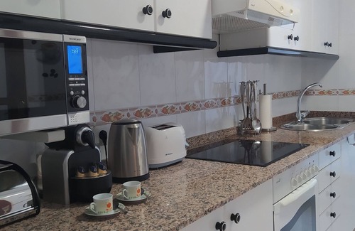 Pontevedra Apartment | Bright 2-Room Retreat with Pool & Ocean Views in Pontevedra