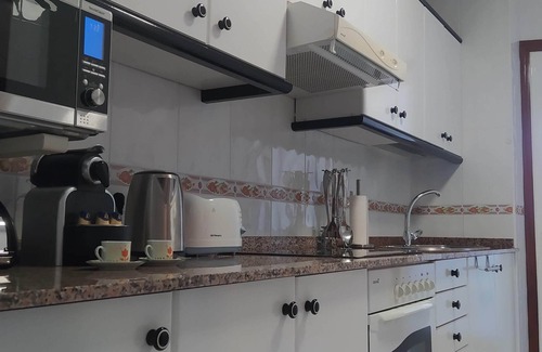 Pontevedra Apartment | Bright 2-Room Retreat with Pool & Ocean Views in Pontevedra