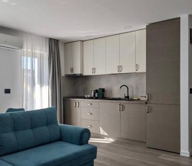 Dumbravita Apartment | Modern Apartments with Dining in Timisoara - PNM Residence