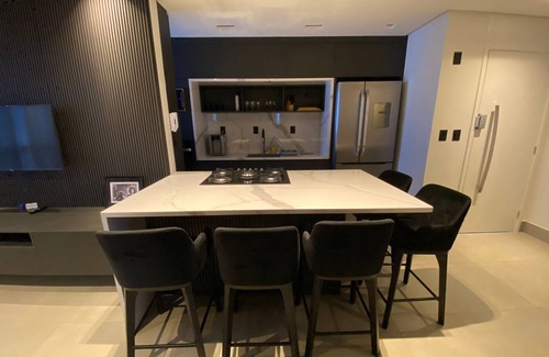 Loteamento Oceania II Apartment | Modern Apartment Manaíra with Pool and Oceanfront Views