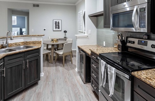 Falconhead Apartment | Modern Apartment with Kitchen in Prime City Location