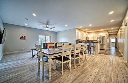 Grass Lake Apartment | Stylish Apartment with Deck: 9.8 Rated, Near Grass Lake!