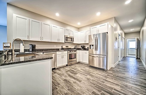 Grass Lake Apartment | Stylish Apartment with Deck: 9.8 Rated, Near Grass Lake!