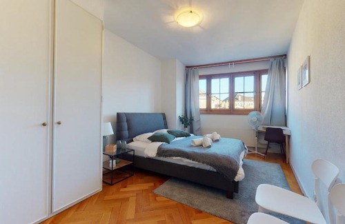 Bourg-de-Four Apartment | Modern Apartment Overlooking the Iconic Jet d'Eau