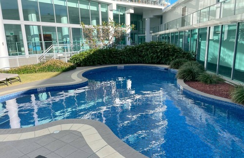 Southport Apartment | Contemporary Apartment with Pool, Spa & Family Amenities