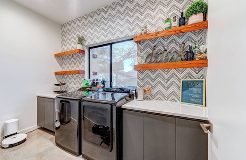 Apache Shores House | Stylish Austin Retreat with Pool, Hot Tub & Lake Access