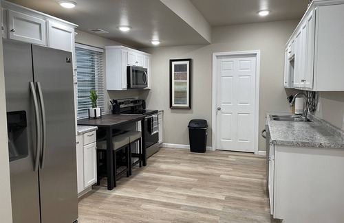 Fox Farm-College Apartment | Modern Basement Apartment with Private Yard Near Downtown