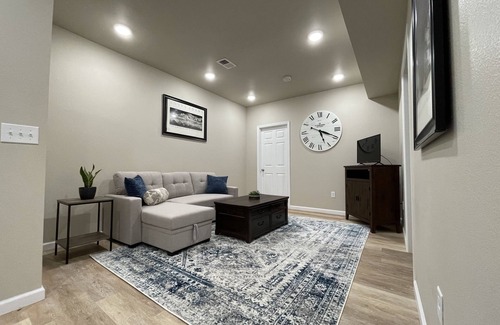 Fox Farm-College Apartment | Modern Basement Apartment with Private Yard Near Downtown