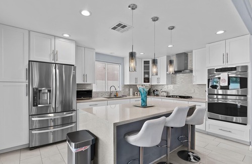 Spring Valley House | Modern Escape in Las Vegas with Pool & Ocean View