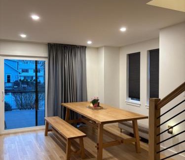 North Weymouth House | Modern bedroom in Weymouth with private bath