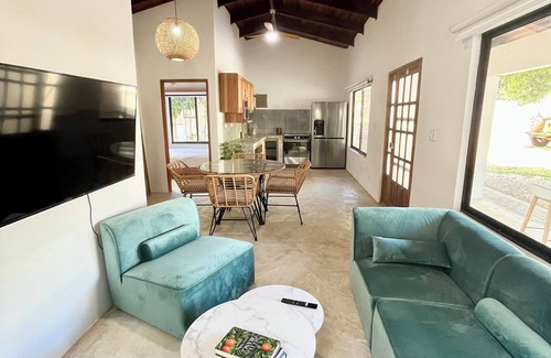 Playa Grande House | Modern Boho Casita w/pool, 10 min walk to beach