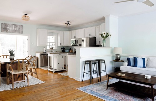Sunset Point House | Stylish Boho Folly Beach House with Ocean Views Nearby