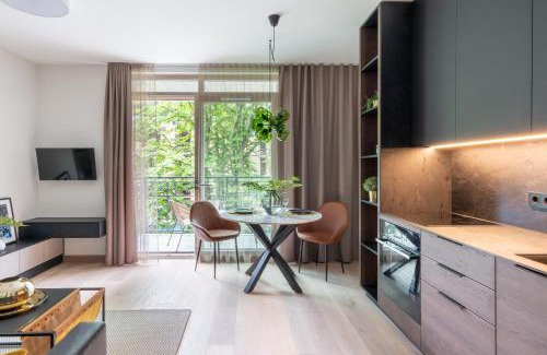 Druskininkai Apartment | Stylish City Center Boutique Apartment - 4 Star, Child Friendly