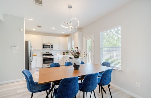 Pioneer Crossing House | Bright & Cozy Retreat with Hot Tub Near Downtown Attractions
