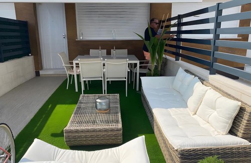 Puerto Marino House | Modern Carabassi Beach House. Santa Pola-Alicante