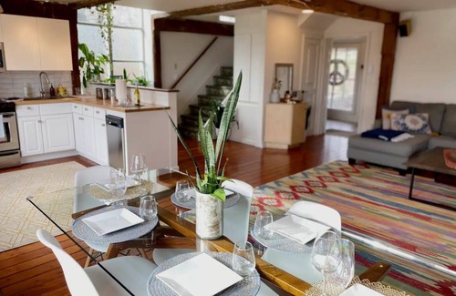 Flemington Cabin | Modern carriage house, Sleeps 6, renovated w beautiful views