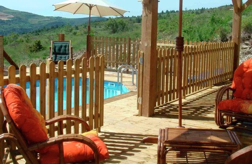 Roquetaillade Ski Chalet | Modern Chalet in Roquetaillade with Swimming Pool