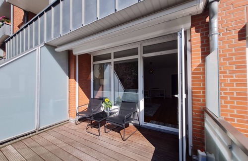 Mitte Apartment | Modern City Apartment with Balcony & Private Parking Space