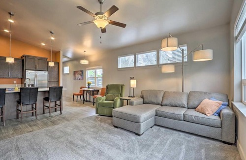Coeur d'Alene House | Inviting Coeur d'Alene Retreat Steps from Trails and River