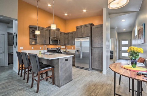 Coeur d'Alene House | Inviting Coeur d'Alene Retreat Steps from Trails and River