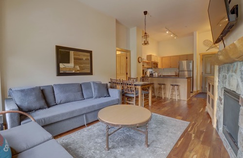 East Village at Copper Condo | Modern Condo with Breathtaking Views and Hot Tub Access