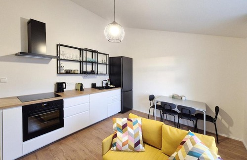 Podoli Apartment | Modern cosy flat near Vysehrad