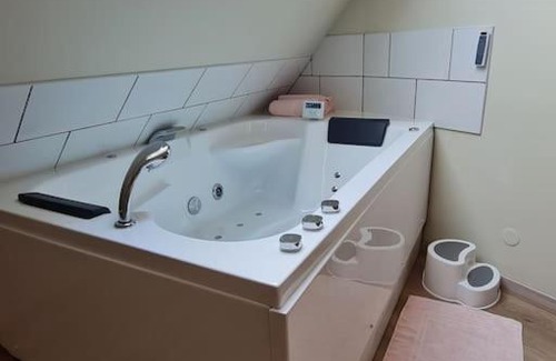 Saint-Die Apartment | Stylish Getaway with Spa and Family-Friendly Amenities