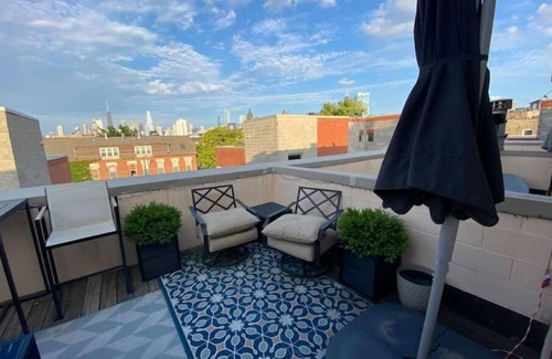 Pulaski Park House | Modern Downtown Home with Rooftop and Skyline Views