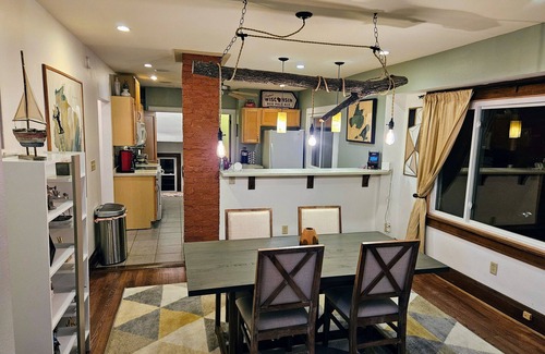 Shorewood House | Stylish Downtown Shorewood Duplex with Ocean Views & Pool