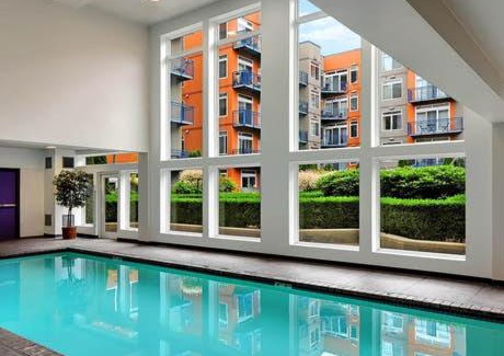 Belltown Apartment | Stylish Top Floor Penthouse with Bay Views & Private Pool