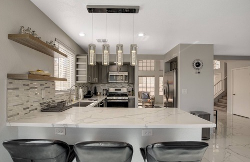 Summerlin House | Modern Dream Home: 3BR with Pool & BBQ, Pet Friendly