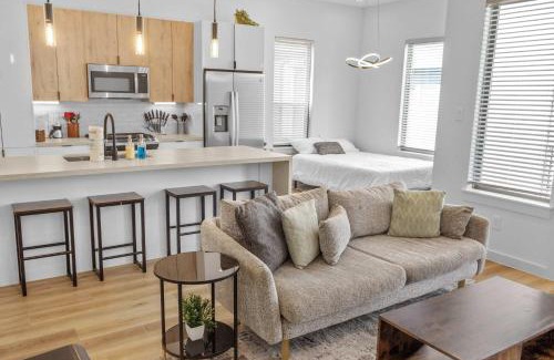 OST - South Union House | Modern Dual Townhome Bundle Sleeps 22 Near Med Center & Downtown