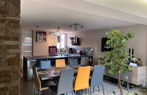 Annecy Old Town Apartment | Historic Annecy Apartment with Lake Views for 10 Guests