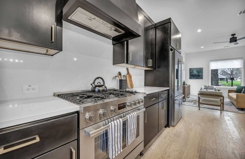 Blackshear-Prospect Hill House | Modern Eastside Home with Gourmet Kitchen, 3 Floors, Game Room, Walk to restaurants and bars