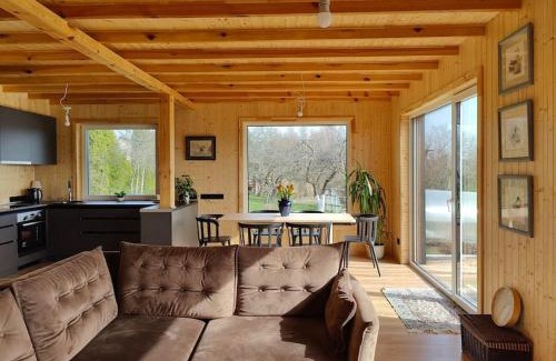 Utena county House | Modern Family-Friendly House by the Lake in Zarasai