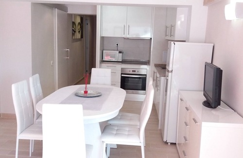 Comarruga Apartment | Coastal Escape: Beachfront Apartment with Air Conditioning