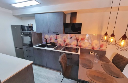 Volkach Apartment | Inviting Modern Vacation Apartment with Whirlpool & Breakfast
