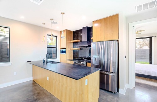 Cherrywood House | Modern gem with private heated pool, patio, streaming, AC, & W/D